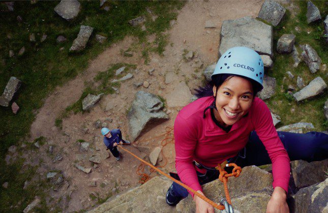 Rock-climbing in the English Lake District . is occasion it