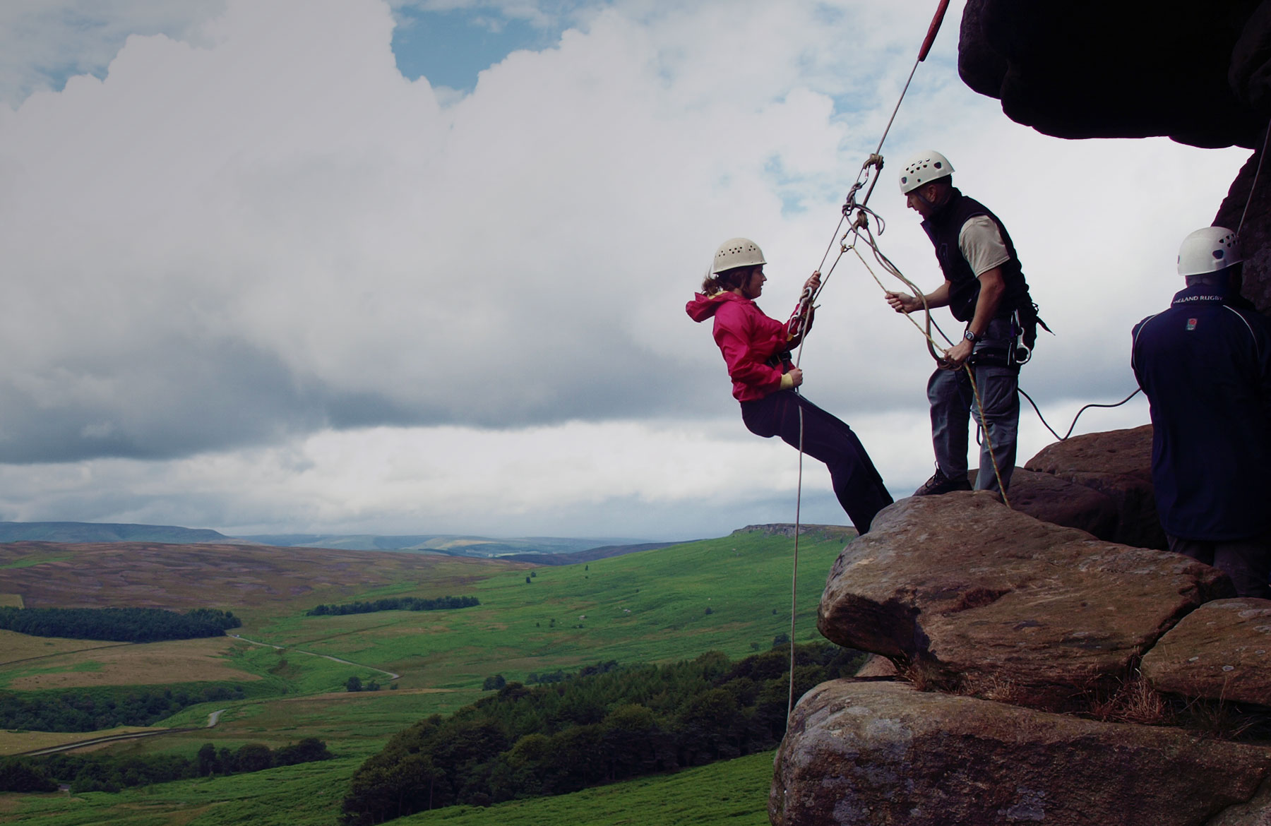 abseiling